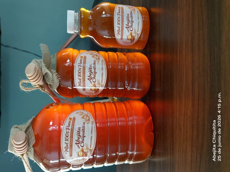 Miel de abeja pura de tunkas
